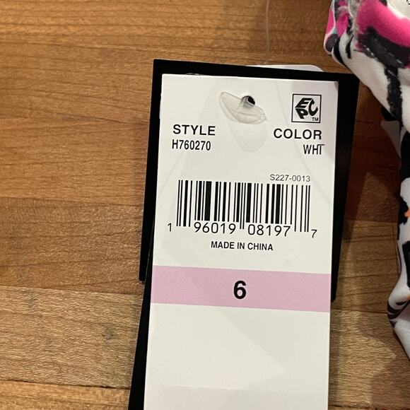 Island Escape Women's Printed Gemini Underwire Tankini Top 6 - Picture 4 of 10